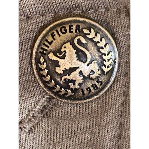 Tommy Hilfiger Khaki Olive Military-Style Jacket Women’s Medium - Picture 2 of 5